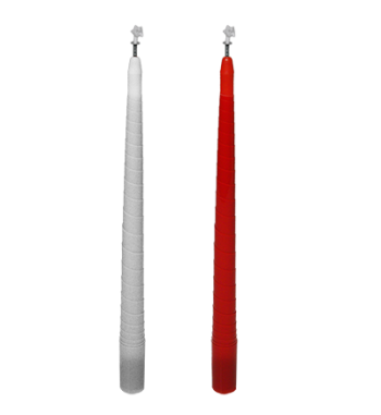 Velas que cambian de color...