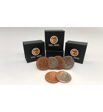 Moneda de medio penique con...