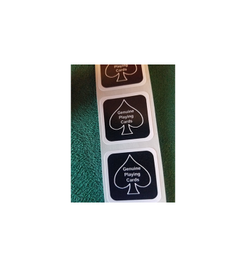 Stickers negras para mazos...