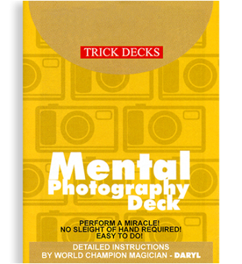 Mental Photo Deck Bicycle -...