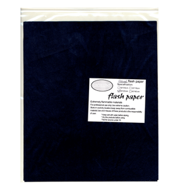Flash Paper five...